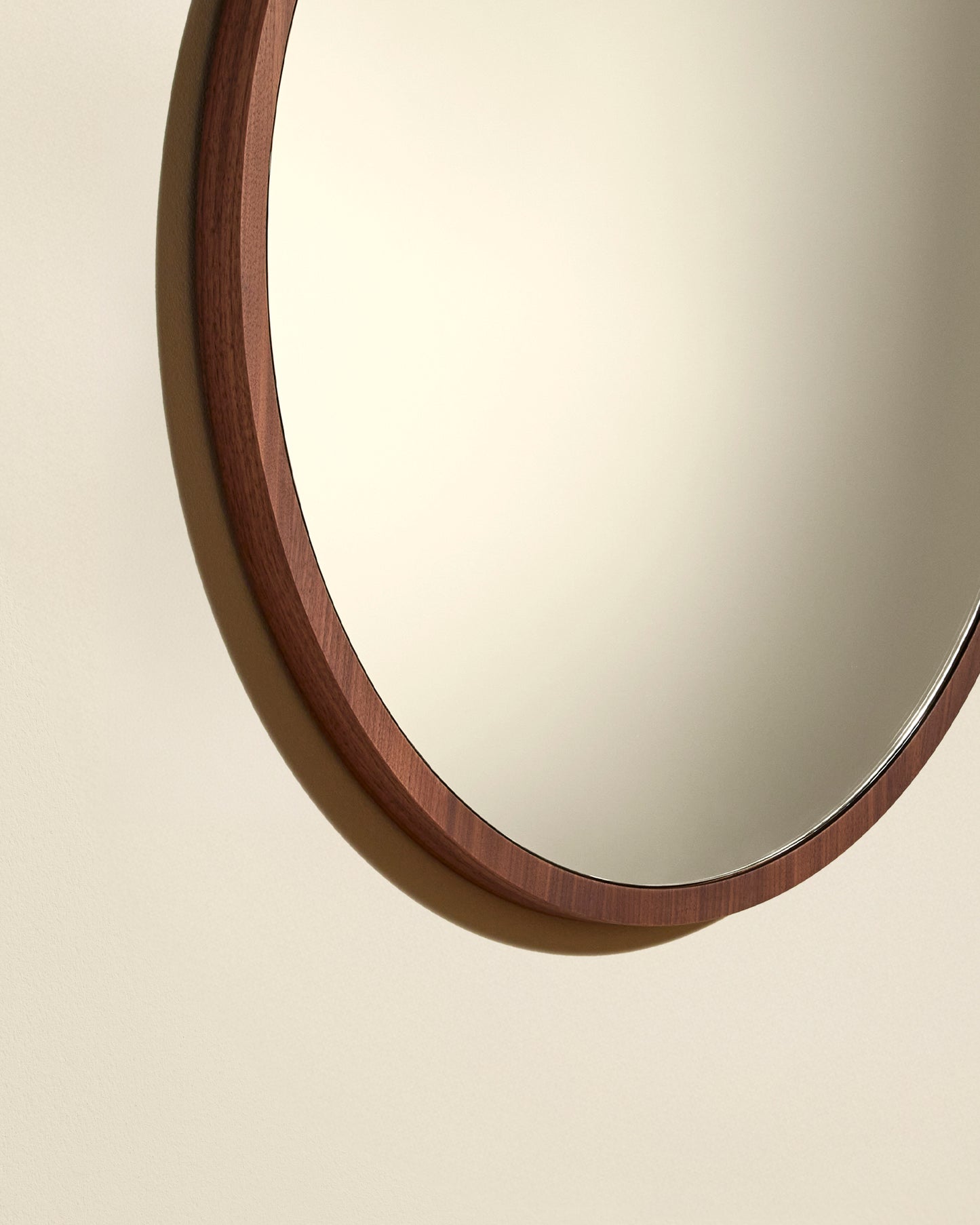 Bubble Mirror - Walnut