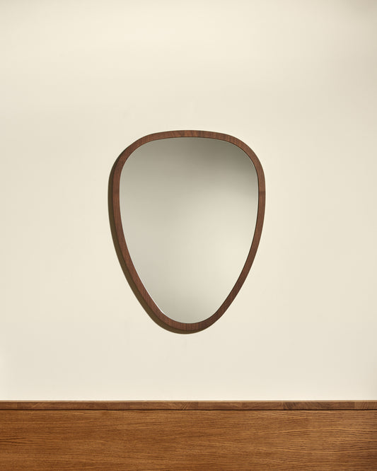 Miroir Ovo - Noyer design Maison Sarah Lavoine Noyer Noyer 57 cm 75 cm 1