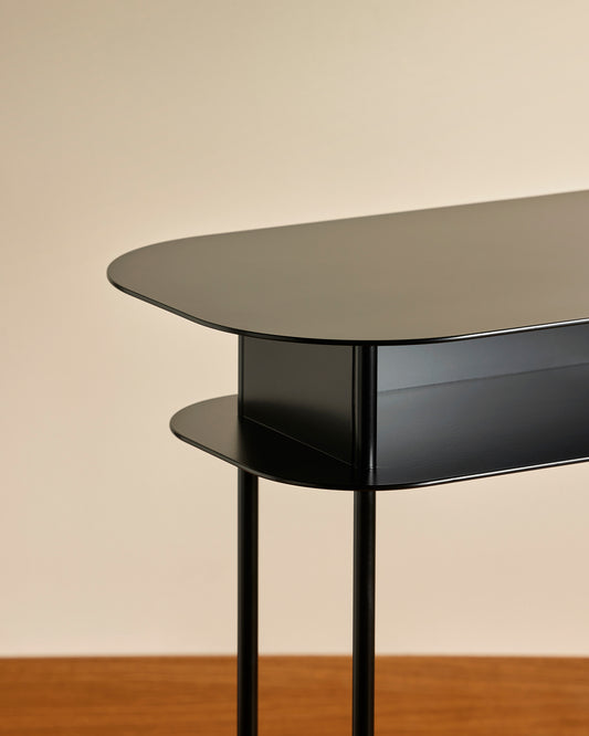 Console Tokyo - Noir design Maison Sarah Lavoine Noir Acier 110 cm 85 cm 3