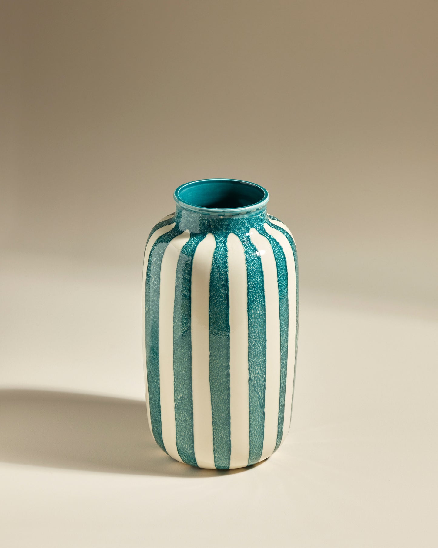 Grand vase décoratif Riviera - Bleu Sarah