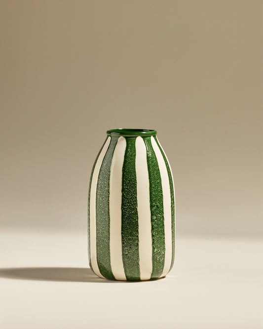 Vase décoratif Riviera - Vert design, céramique Maison Sarah Lavoine Vert Céramique  24 cm  1