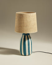 Lampe de table Palmaria - Bleu Sarah