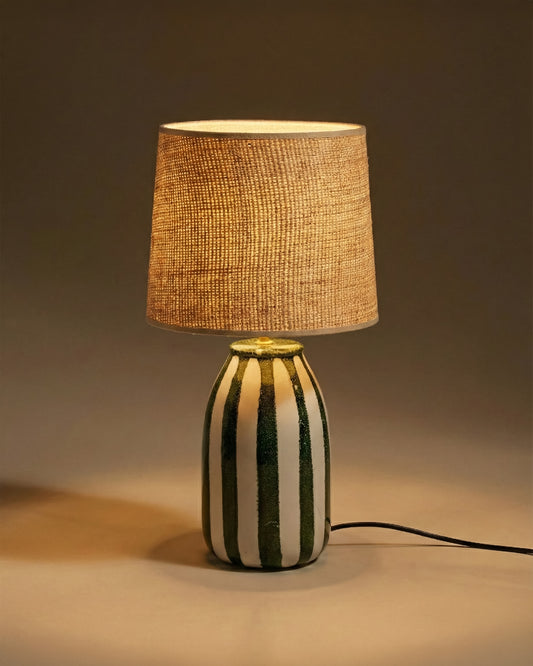 Lampe de table Palmaria - Vert design Maison Sarah Lavoine Vert Céramique 46 cm 1