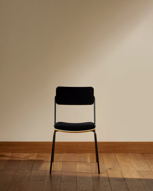 Chaise Double Jeu - Ocre design Maison Sarah Lavoine Ocre Velours 45 cm 85 cm 1