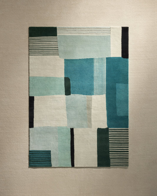 Tapis Boro - Crème design Maison Sarah Lavoine Crème Laine Petit 170 cm | Moyen 200 cm  Petit 240 cm | Moyen 300 cm  1