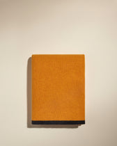 Plaid Double Jeu - Ocre
