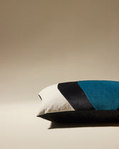 Coussin Lune - Bleu Sarah