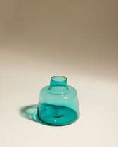 Vase Verre Pure - Bleu Sarah