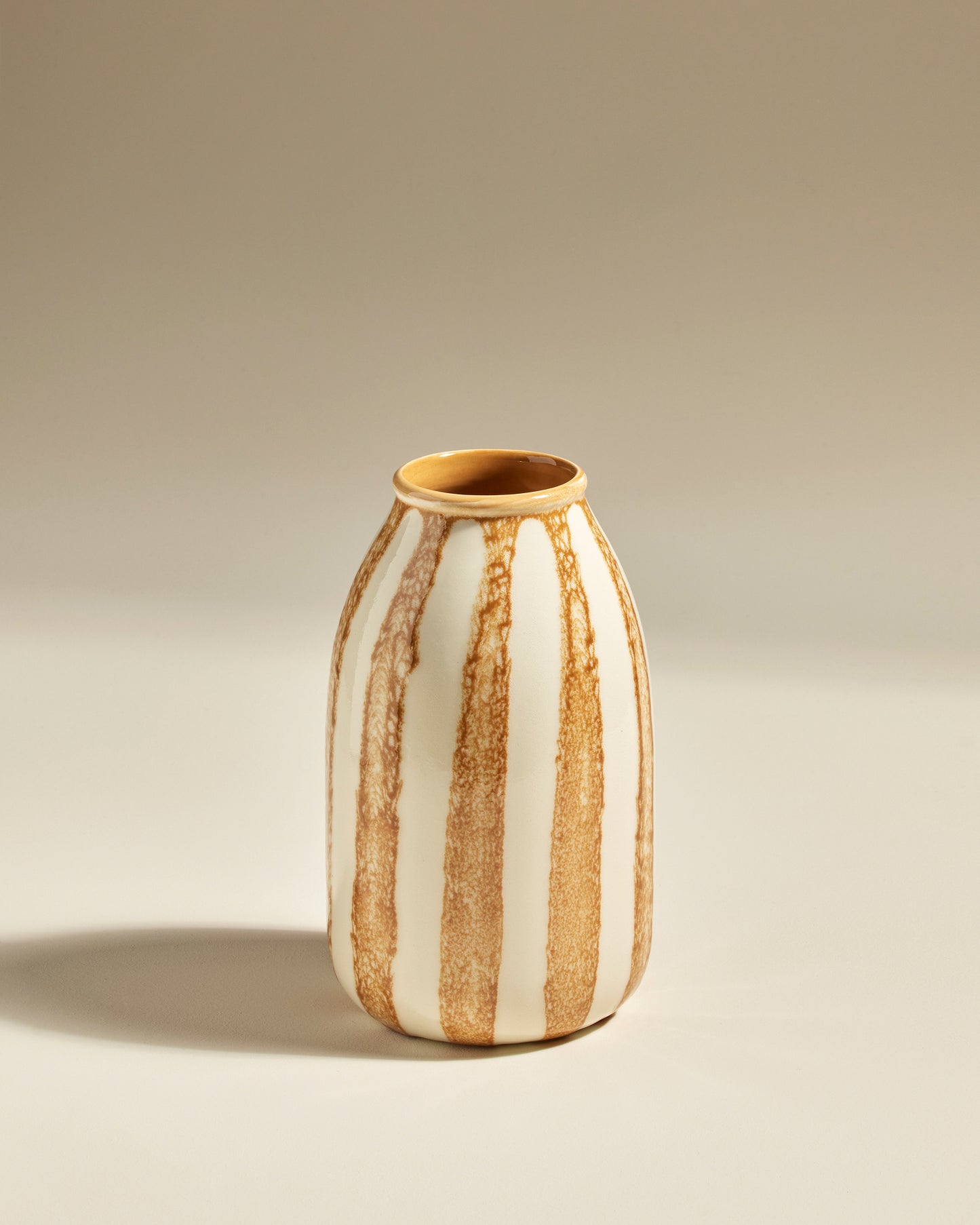 Riviera Decorative Vase - Amber
