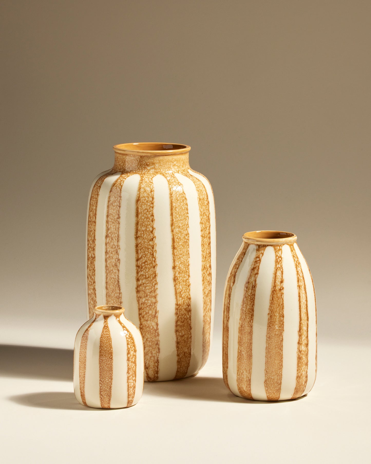 Riviera Decorative Vase - Amber