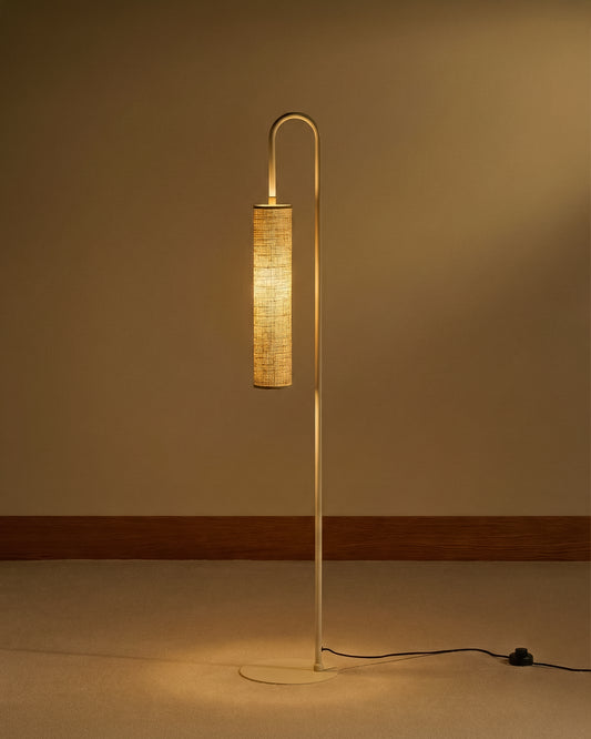 Lampadaire Tokyo - Blanc design Maison Sarah Lavoine Blanc Acier  141 cm 1