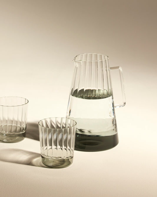 Carafe Eclat - Charbon design Maison Sarah Lavoine Charbon Verre  20 cm 4