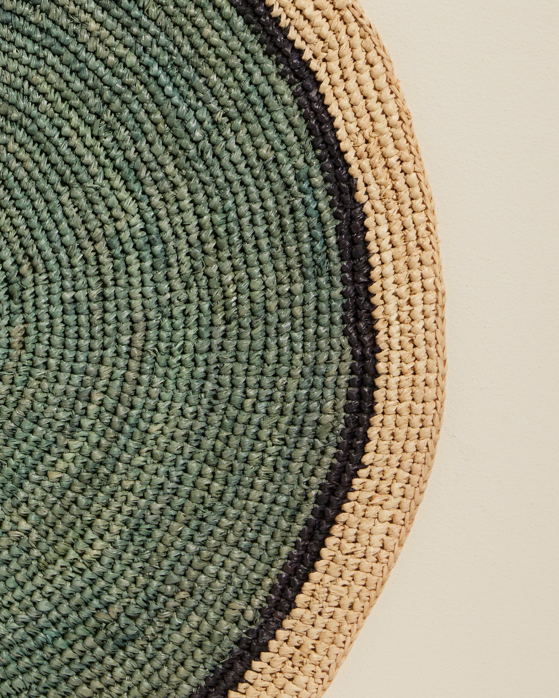 Set de table Globe - Céladon / Naturel design Maison Sarah Lavoine Céladon / Naturel Raphia   2