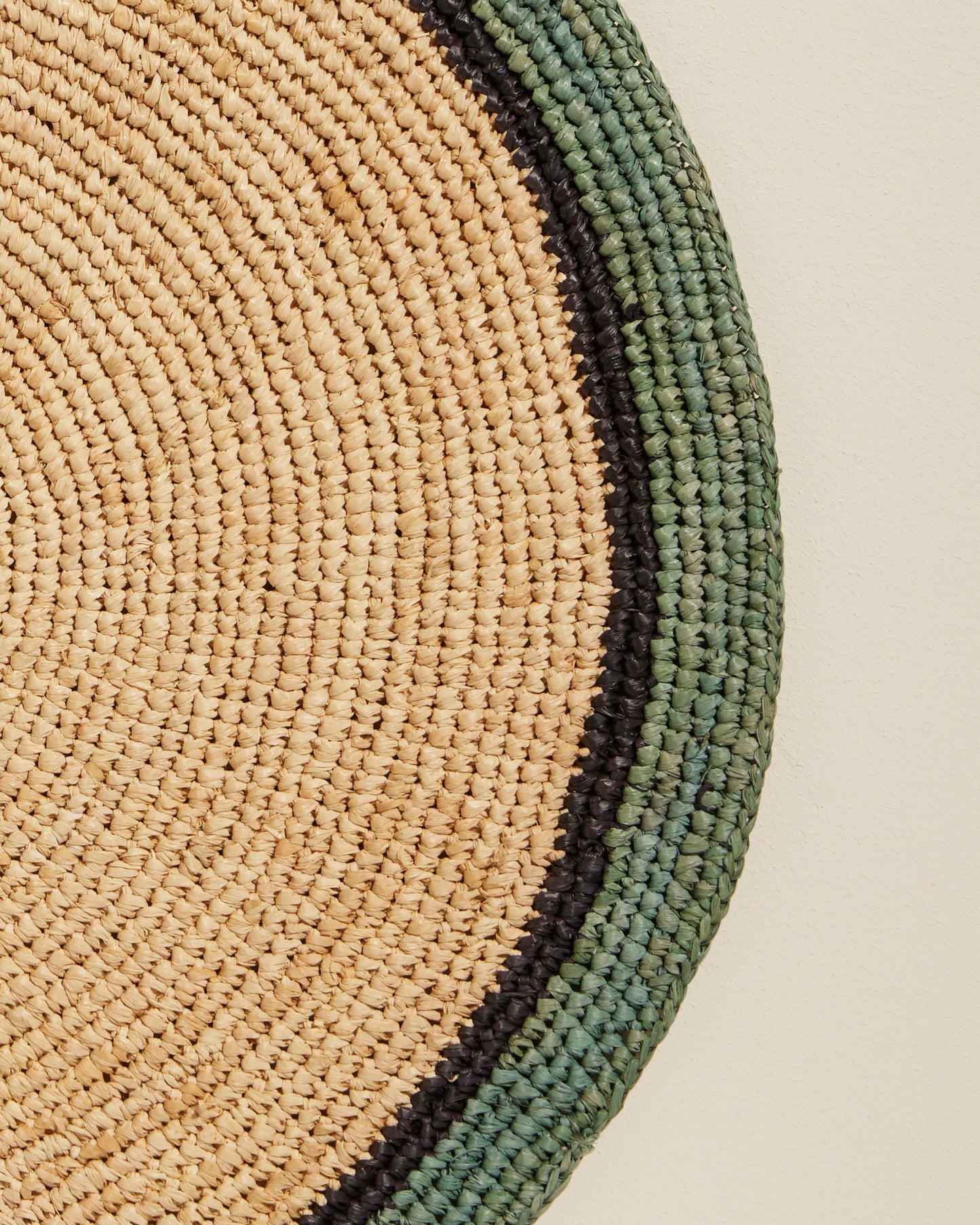 Globe Placemat - Natural / Celadon