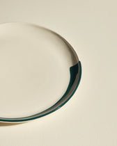 Sketch Dessert Plate - Sarah Blue