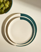 Sketch Dessert Plate - Sarah Blue