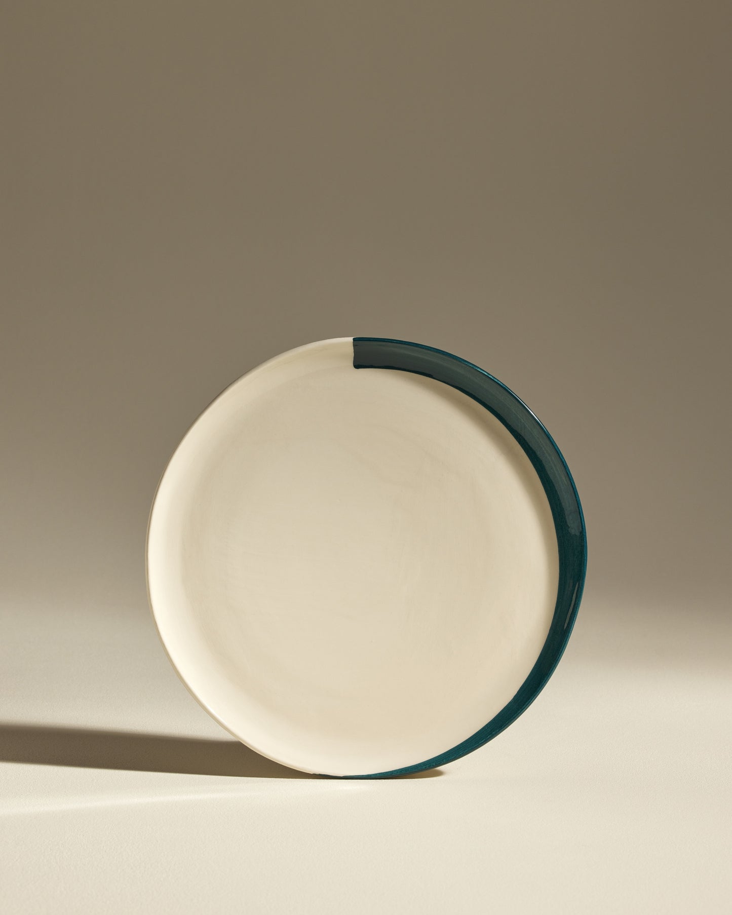 Assiette plate Esquisse - Bleu Sarah
