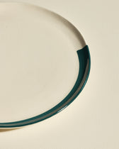 Assiette plate Esquisse - Bleu Sarah