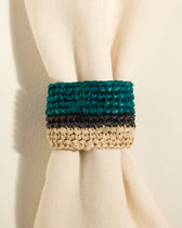 Globe Napkin Ring - Sarah Blue