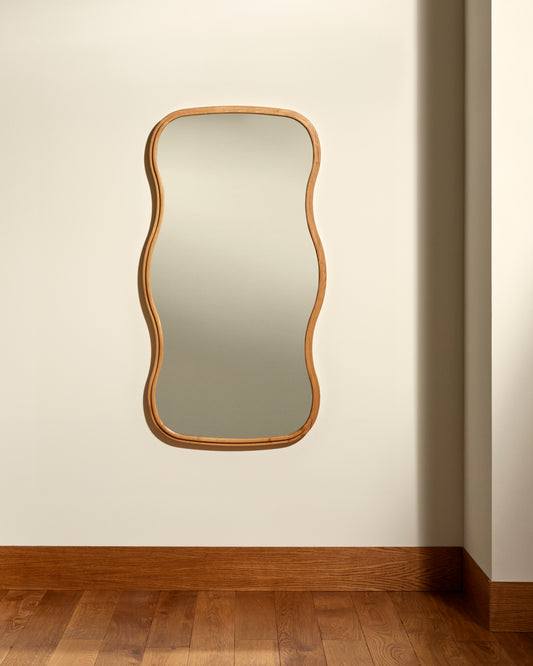 Miroir Noto 3 Vagues - Chêne design Maison Sarah Lavoine Chêne Chêne 75 cm 140 cm 1