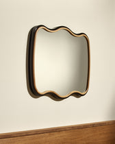 Noto 3 Waves Mirror - Black
