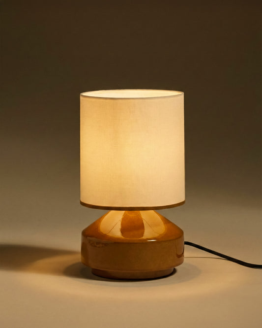 Lampe de table Claude - Fauve design Maison Sarah Lavoine Fauve Céramique 27 cm 1