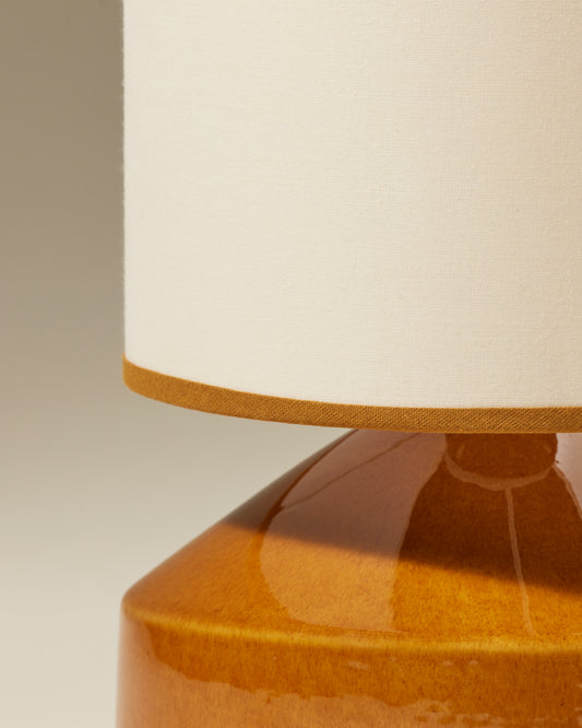 Lampe de table Claude - Fauve design Maison Sarah Lavoine Fauve Céramique  27 cm 3
