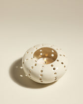 Sea Urchin Tealight Holder - Ecru