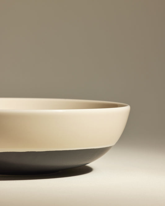 Sicilia salad bowl - High-end ecru Maison Sarah Lavoine Ecru Ceramic 3