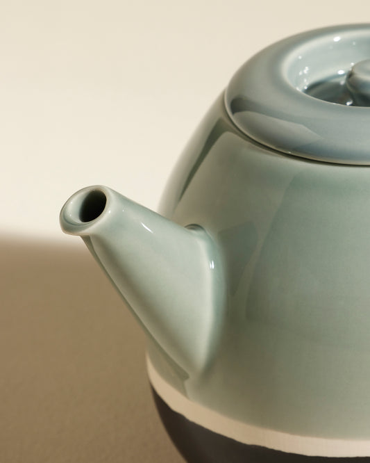 Theière Sicilia - Pousse de Tilleul haut de gamme Maison Sarah Lavoine Pousse de Tilleul Céramique  21 cm 3