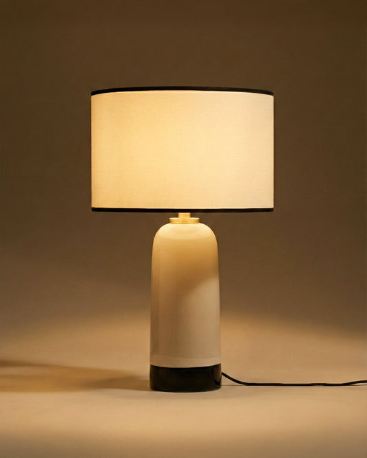 Lampe Sicilia - Ecru design Maison Sarah Lavoine Ecru Céramique  50 cm 1