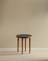 Puzzle Round Coffee Table - Sarah Blue