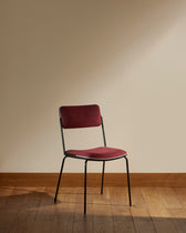 Double Game Chair - Black / Cassis