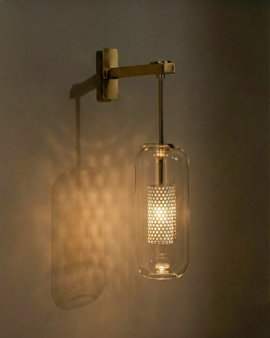 Applique Vadim - Doré design Maison Sarah Lavoine Laiton 37,5 cm 68 cm 1