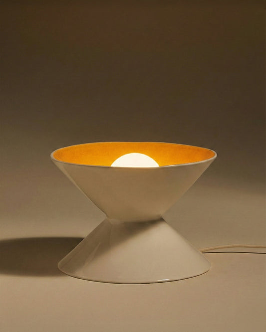 Lampe de table Sablier - Fauve design Maison Sarah Lavoine Fauve Céramique 19 cm 1