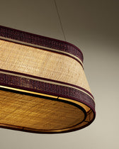 Suspension Diana - Aubergine
