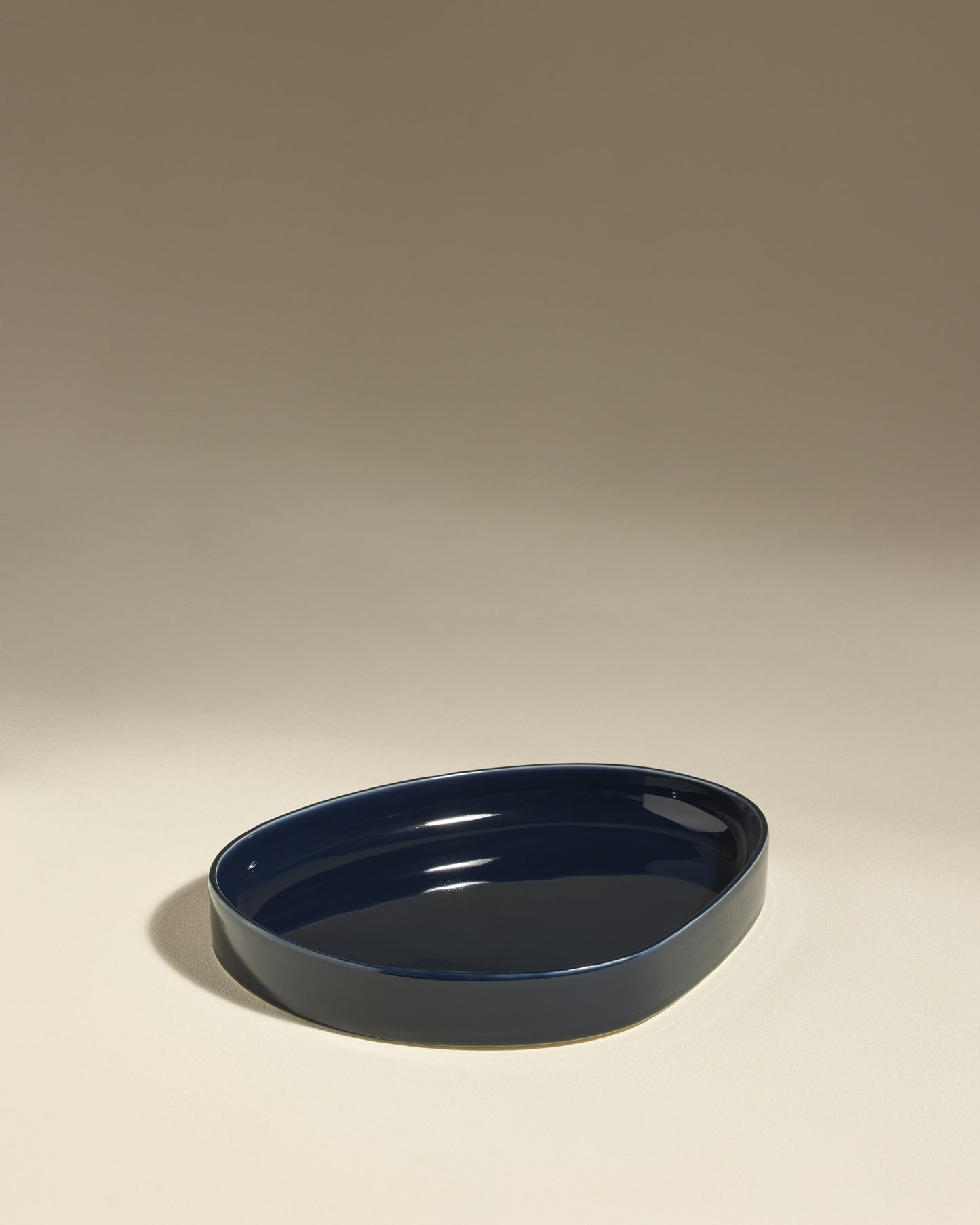 Mars decorative tray - Blue Black