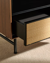 Table de chevet Essence - Noyer