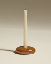 Bougeoir Stone - Fauve