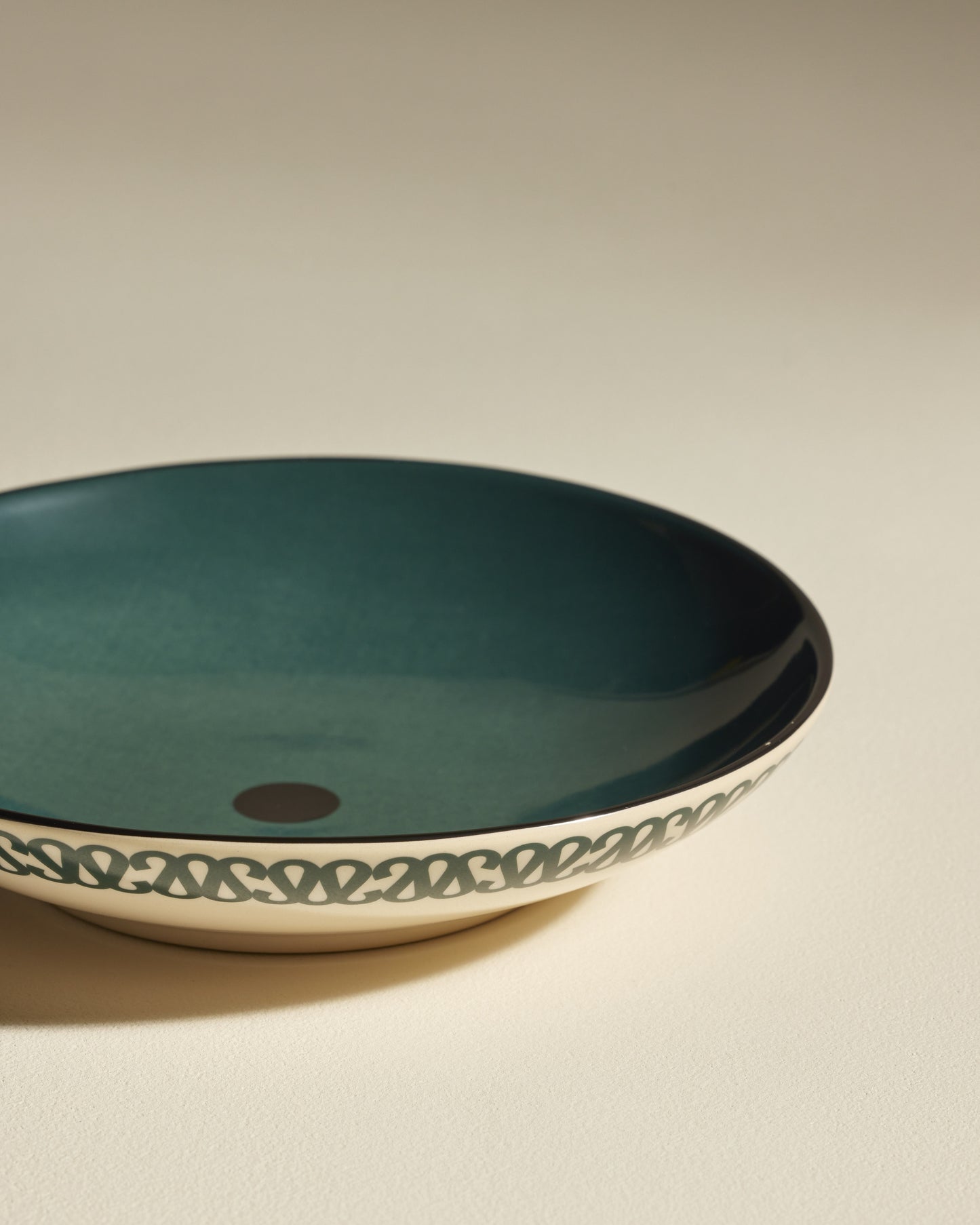 Assiette creuse Sarah - Bleu Sarah