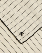 Serviette de table Volute - Noir chic Maison Sarah Lavoine Noir Lin 45 cm 45 cm 3