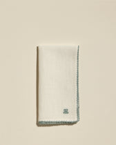 Serviette de table Aube - Pousse de Tilleul chic Maison Sarah Lavoine Pousse de Tilleul Coton 45 cm 45 cm 1