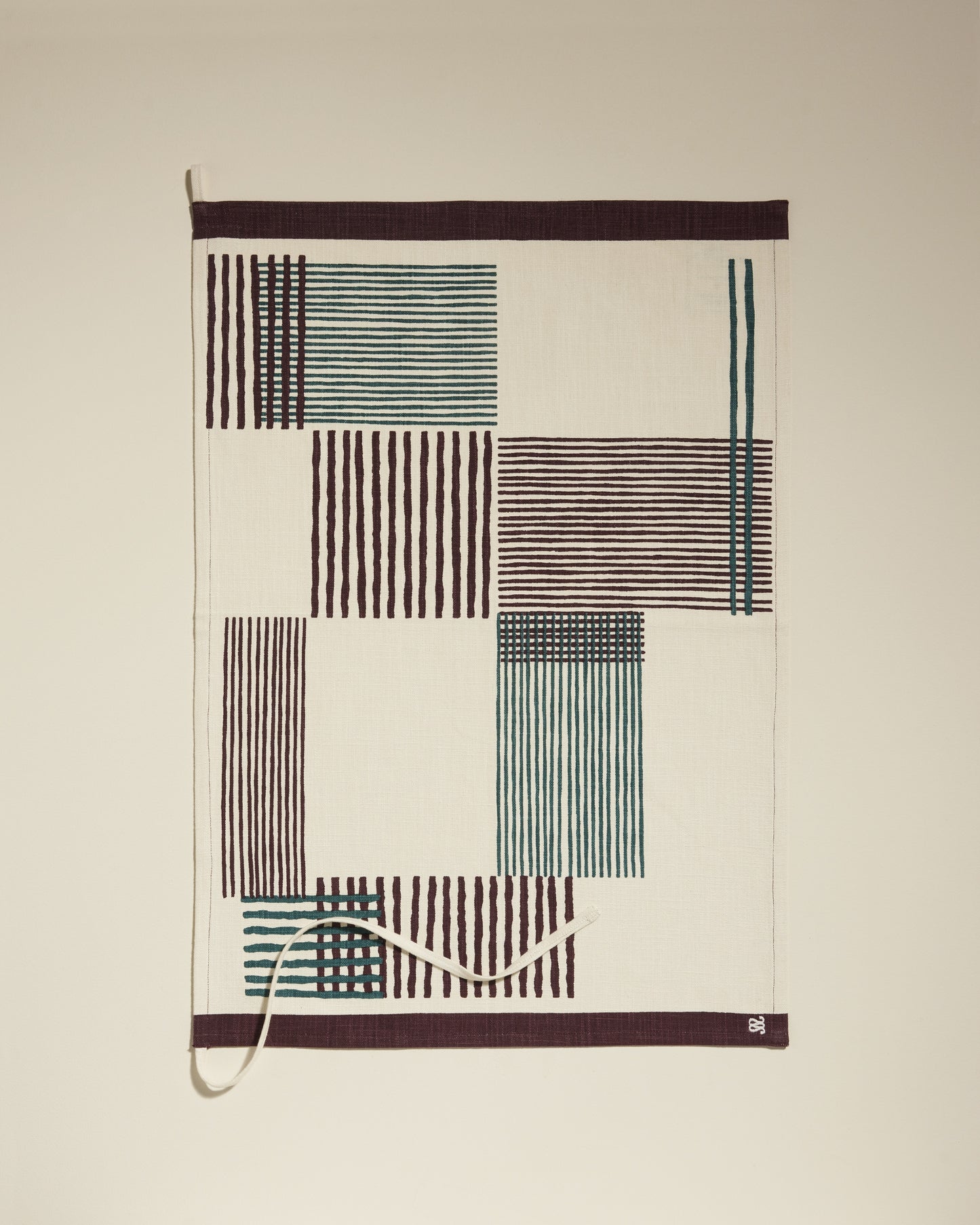 Set of 2 Vela tea towels - Mazarin