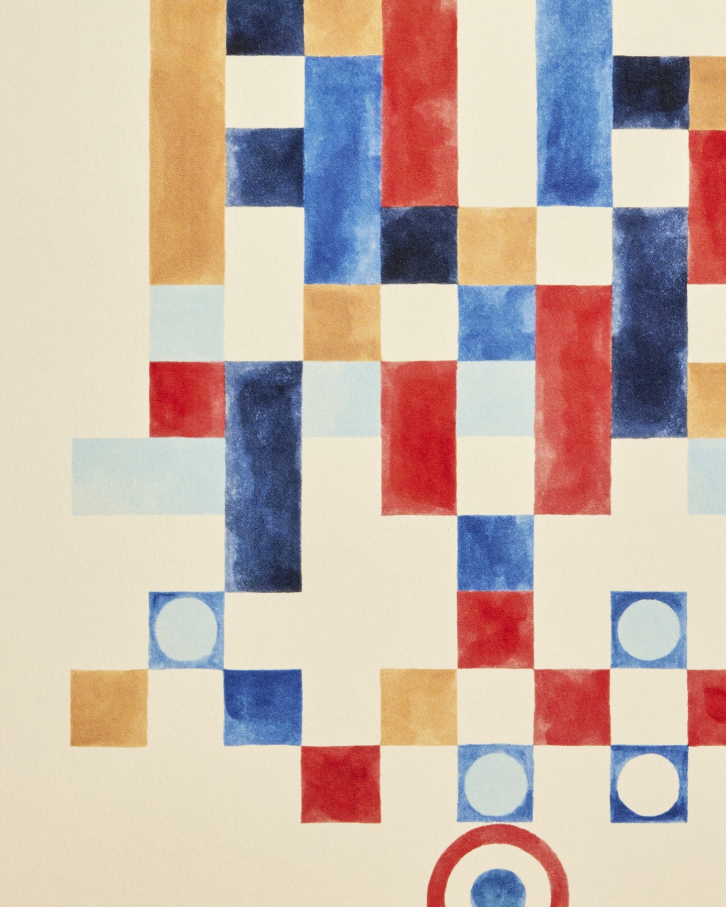 Multicolored Party Room Poster
