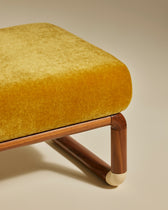 Grand Pouf Nico - Ocre