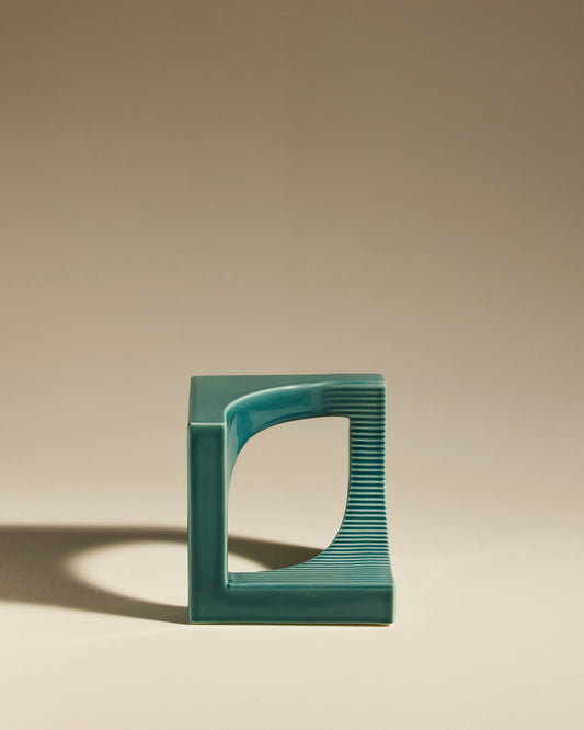 Serre-livre union - Amazonite design Maison Sarah Lavoine Amazonite Céramique  15.5 cm 16 cm 1