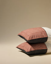 Set of 2 Azulejos pillowcases - Terracotta