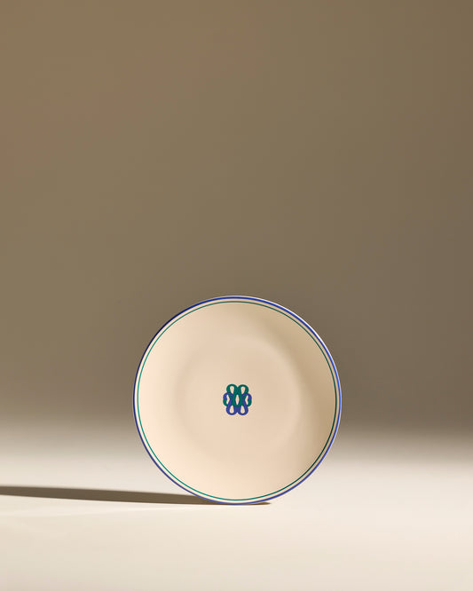 Assiette à dessert Reflet - Outremer Petit modèle | Outremer  1 - Décoration Design