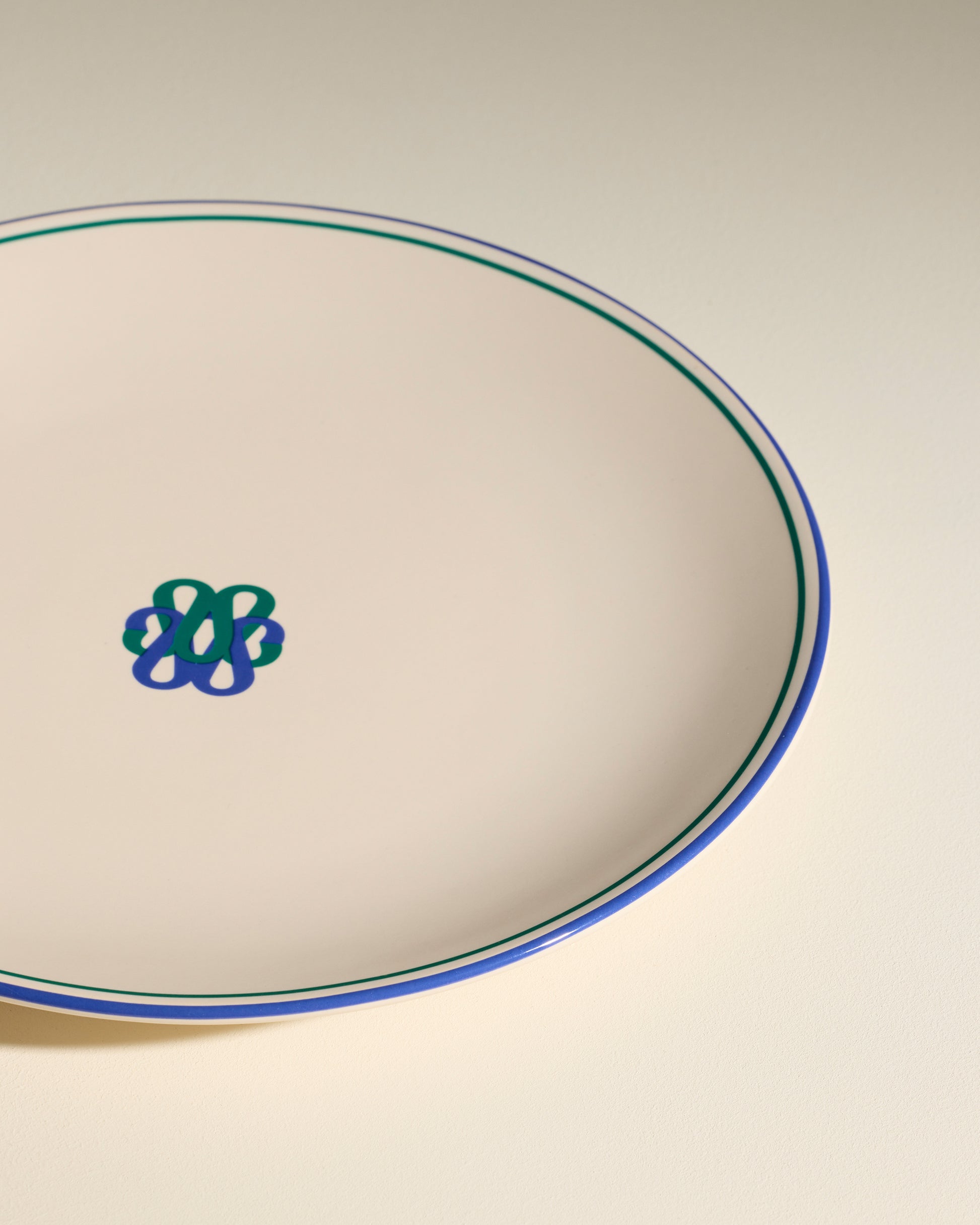 Assiette plate Reflet - Outremer  3 - Décoration Design
