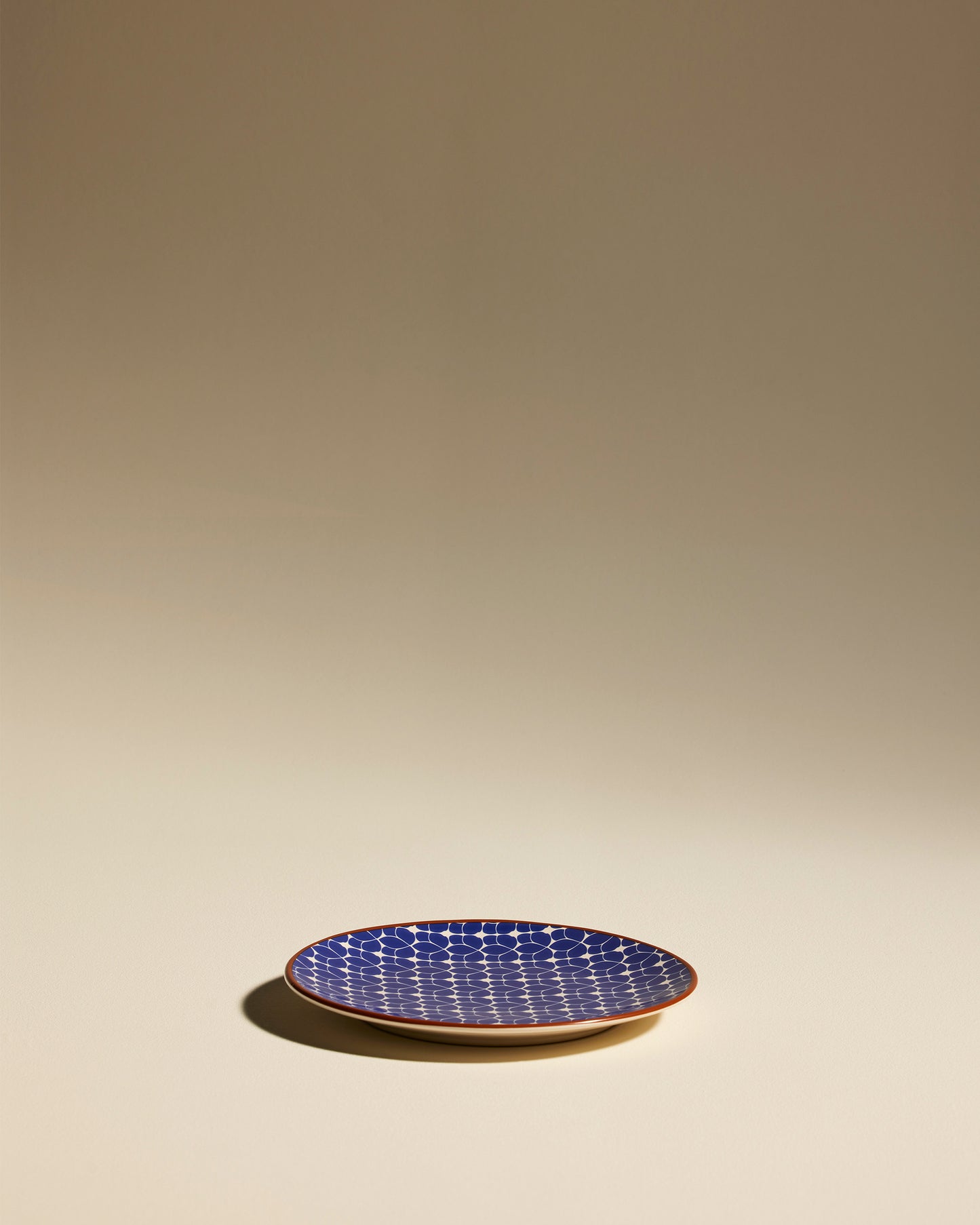 Flore dessert plate - Outremer